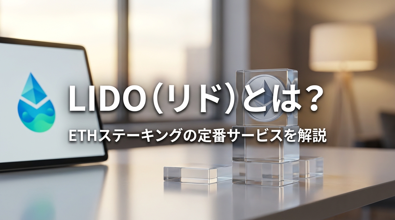 Lido（リド）とは？ETHステーキングの定番サービスを解説