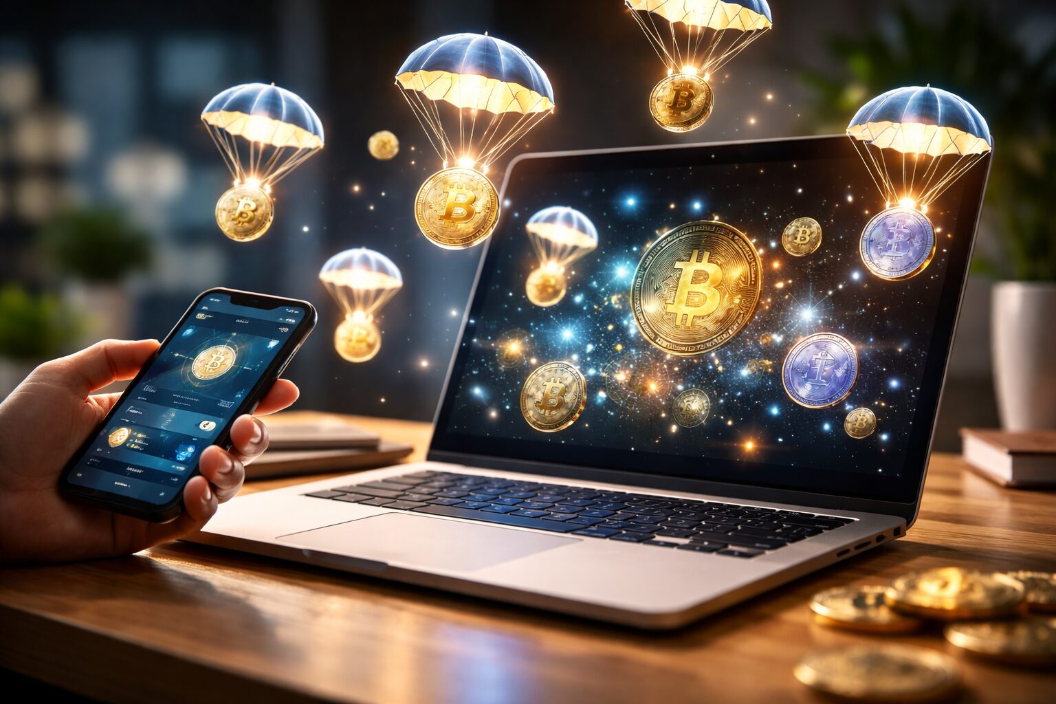 エアドロップは「無料配布」だが、安全確認と手順が成果を左右します