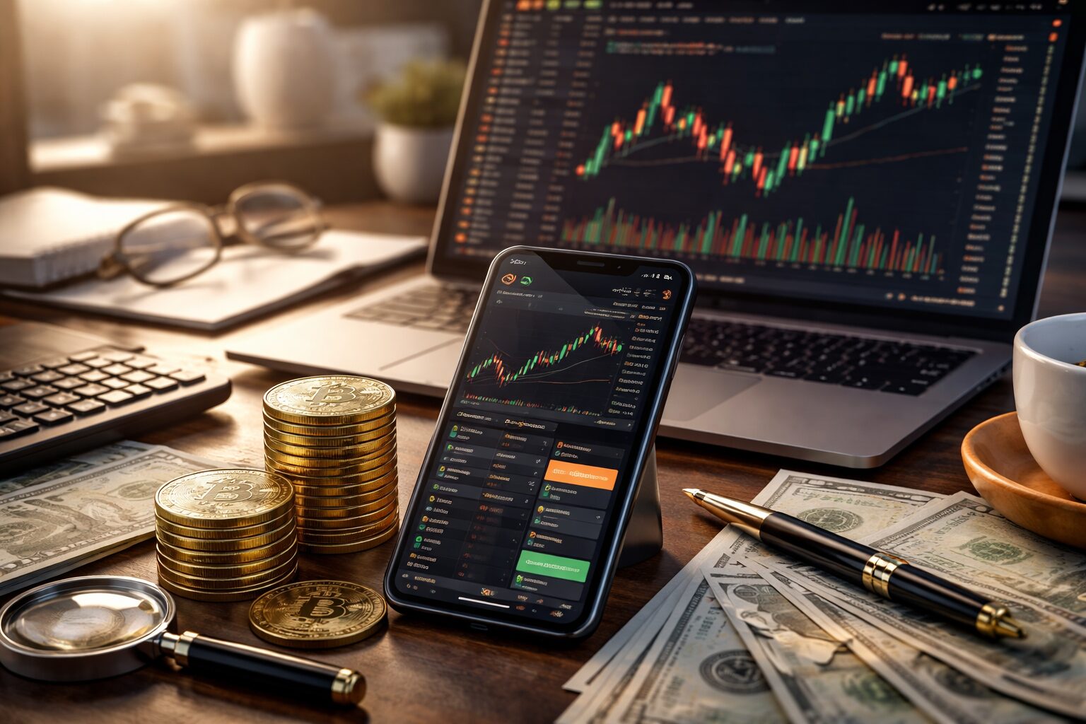 レバレッジ取引は資金効率が高い一方、リスク管理が前提になります