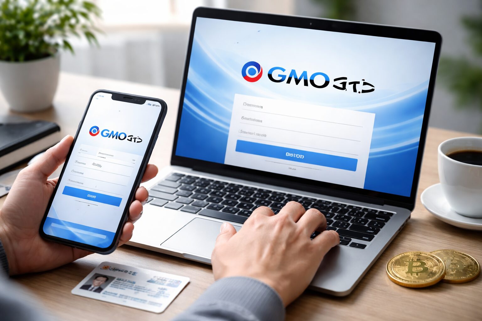 GMOコインの登録手順を画面の流れで理解する