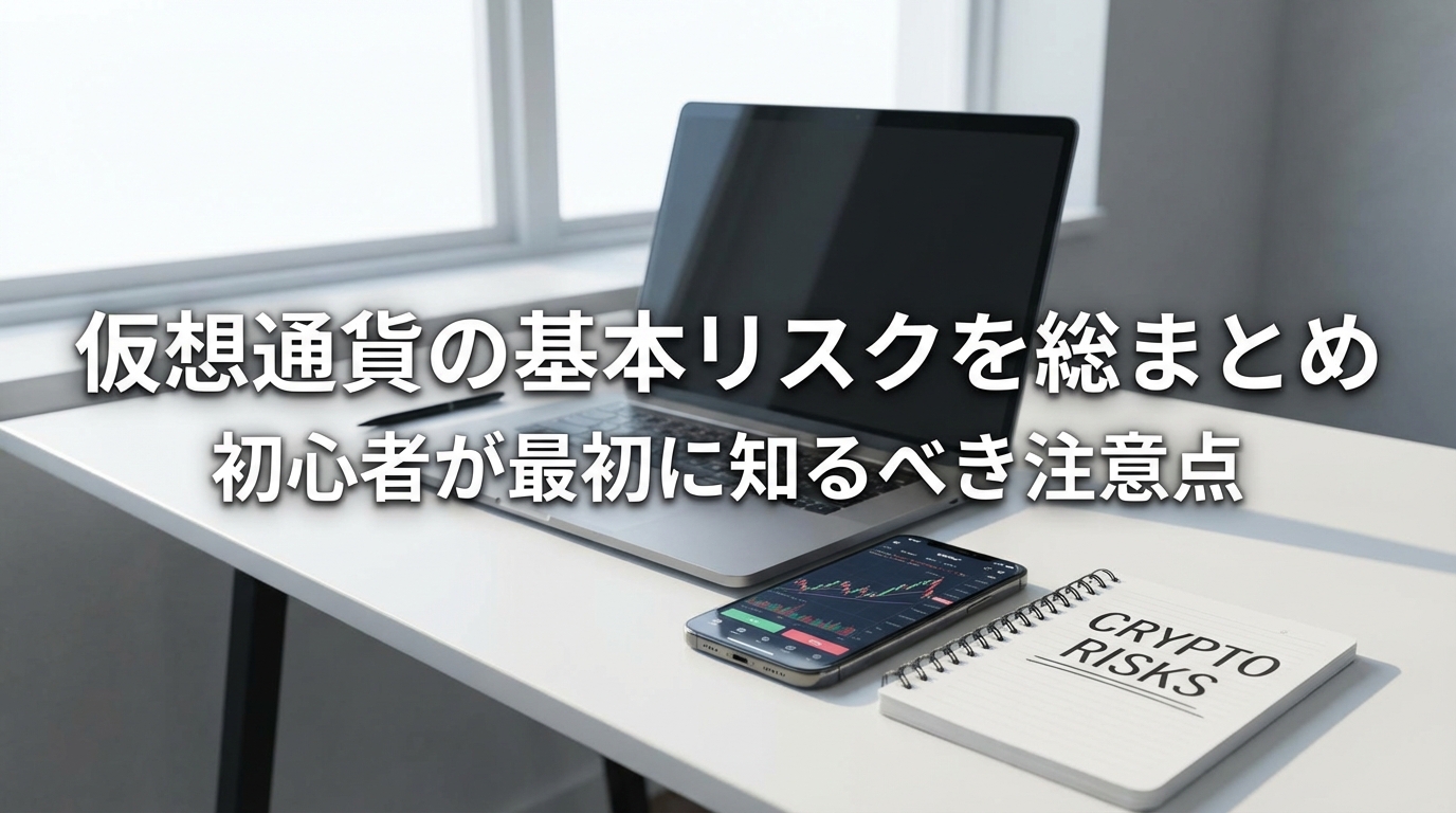 仮想通貨の基本リスクを総まとめ｜初心者が最初に知るべき注意点