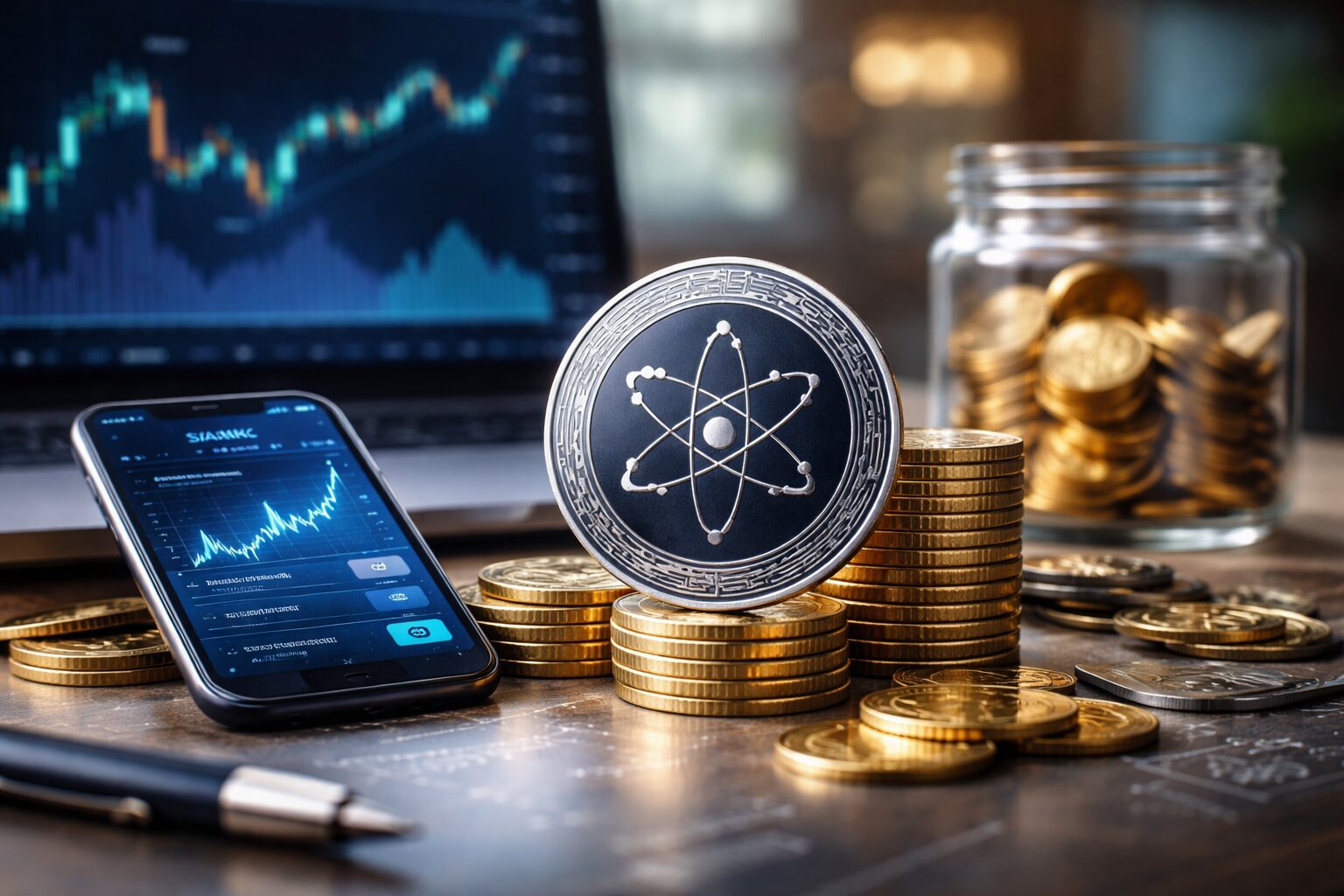 Cosmos（ATOM）ステーキングのやり方を3つのルートで具体的に整理します