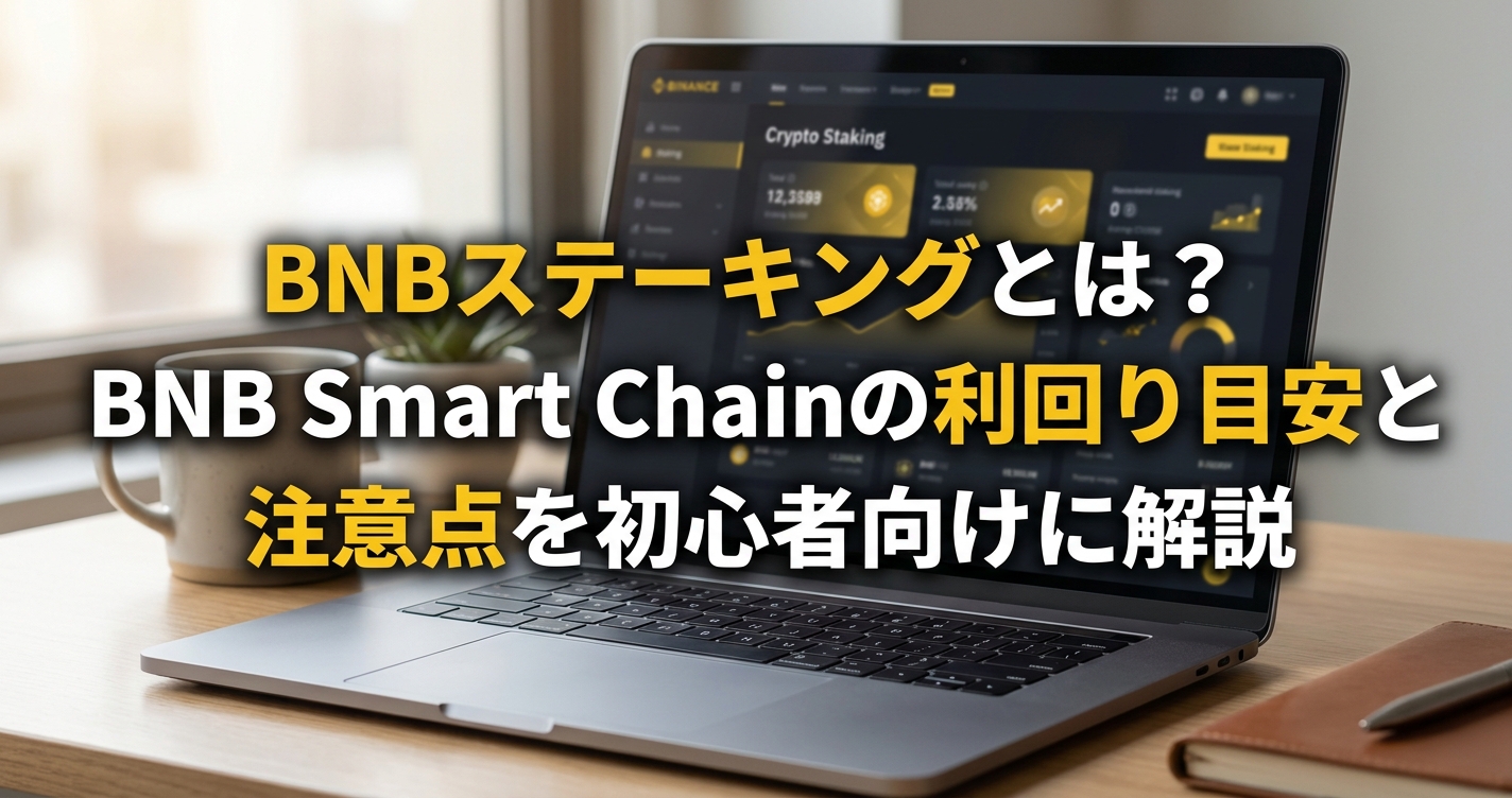 BNBステーキングとは？BNB Smart Chainの利回り目安と注意点を初心者向けに解説